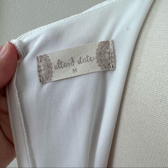 Altar’d State Allure White Romper - Picture 4 of 5